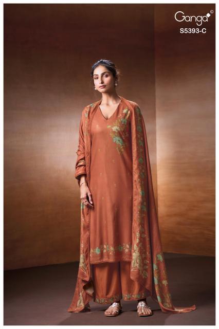 Ganga riveya 5393 punjabi dress material wholesale